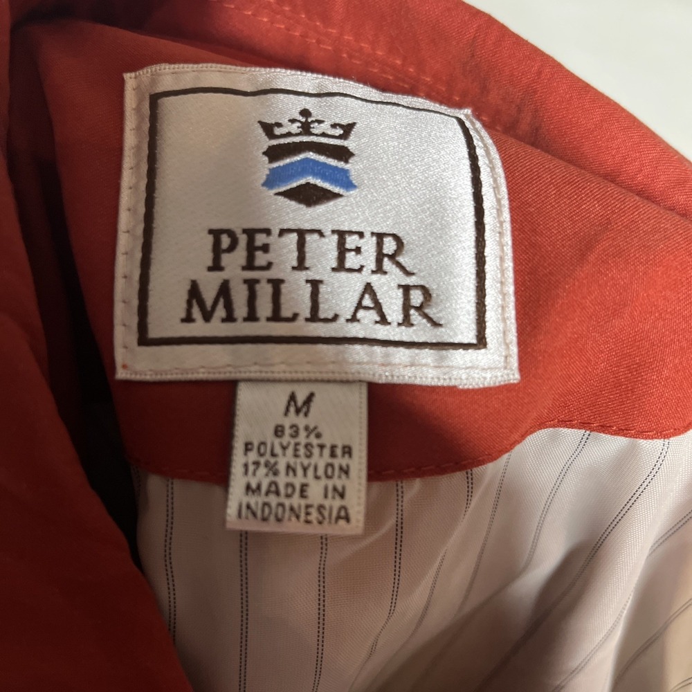 Peter Millar 1/4 Pullover Jacket Pinehurst 1895 PutterBoy Collection Size M - Picture 11 of 11